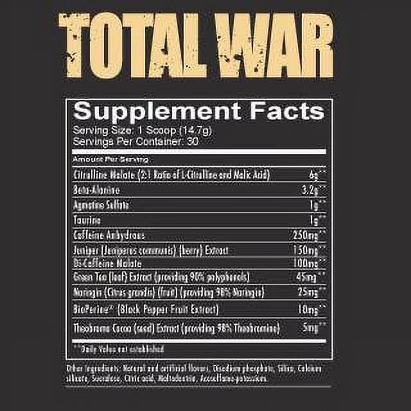 TOTAL WAR PRE-WORKOUT- Rainbow Candy