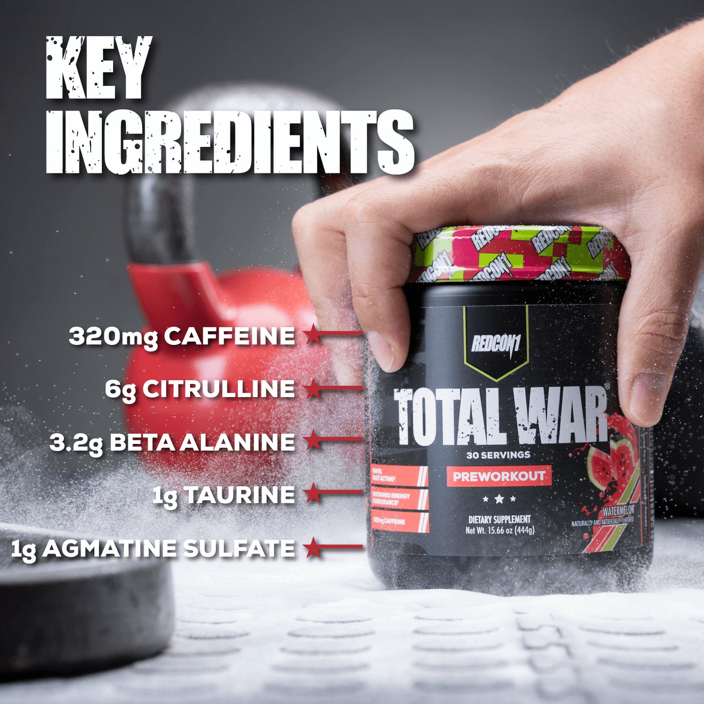 Redcon1 Total War Pre-Workout 30 Servings