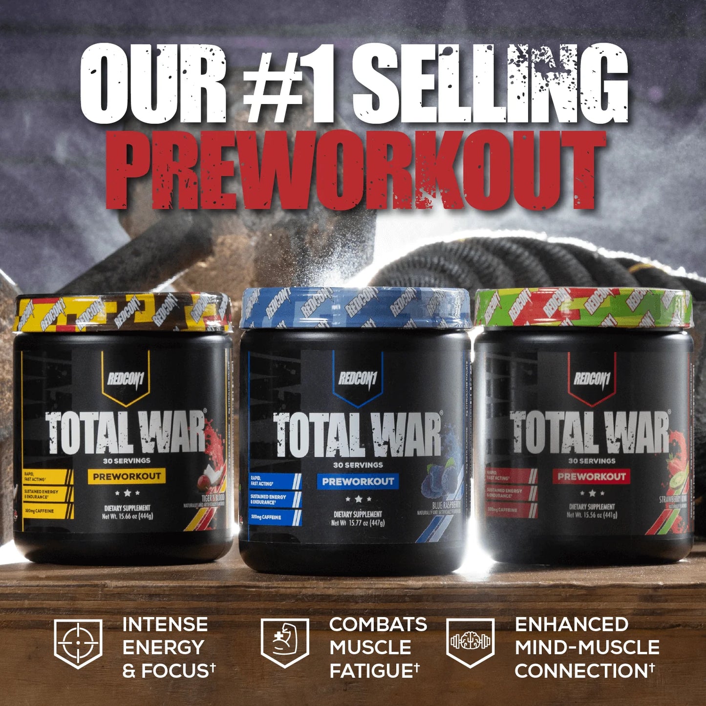 Redcon1 Total War Pre-Workout 30 Servings