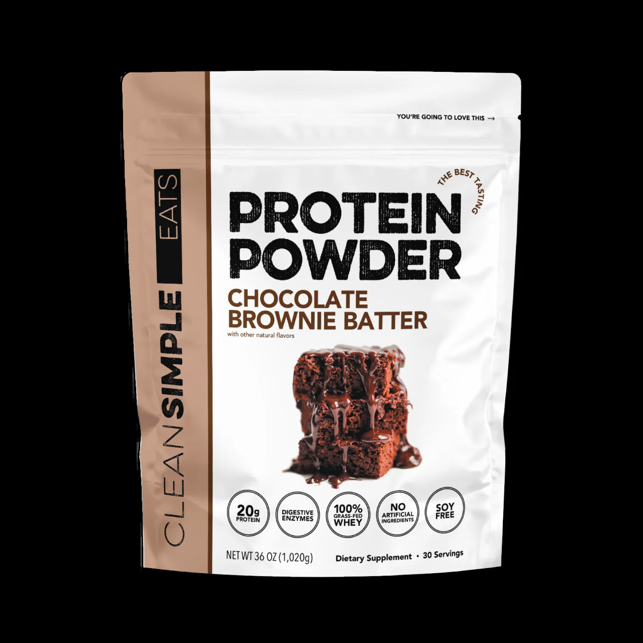 Protein Powder: Brownie Batter (30 Serving Bag)